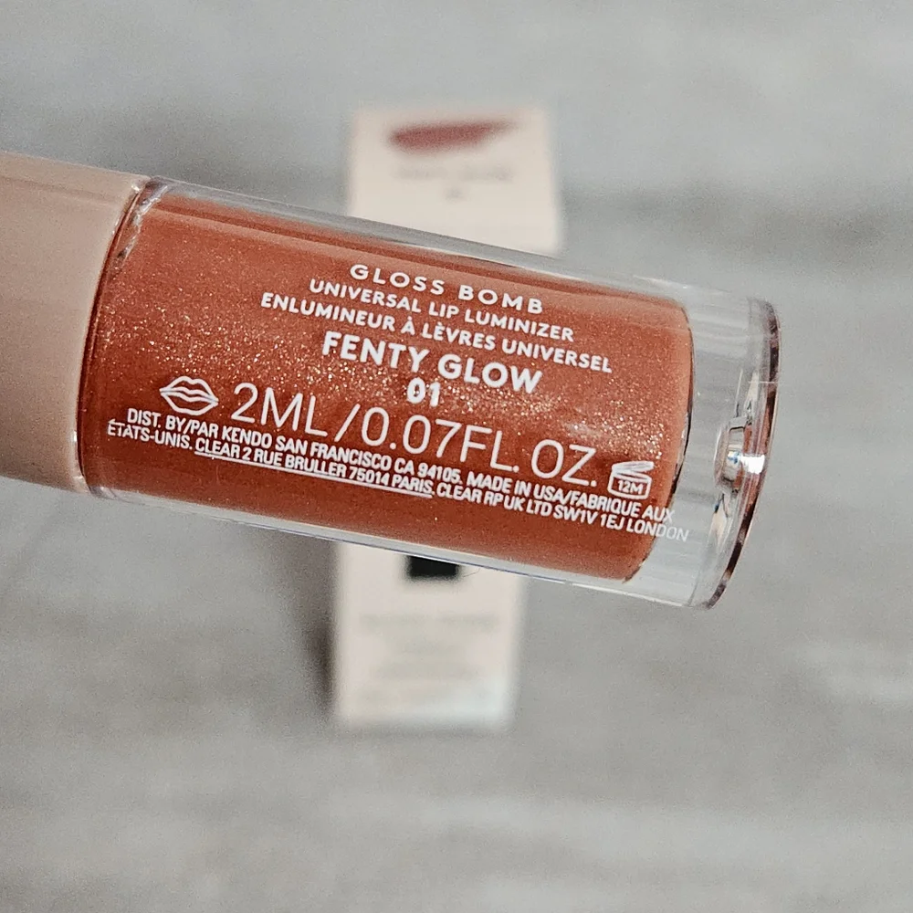 Fenty Beauty Gloss Bomb Fenty Glow 01 Mini NEW